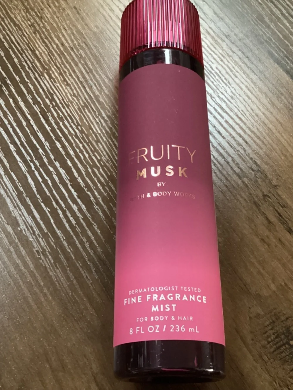 Bath & Body Works Fruity Musk fine fragrance mist New with tag 236 ml